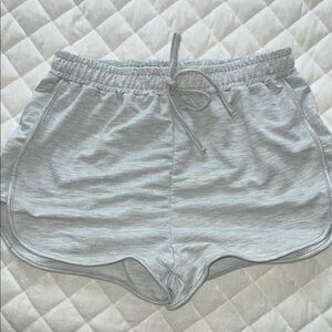 Women's Gray Casual Shorts